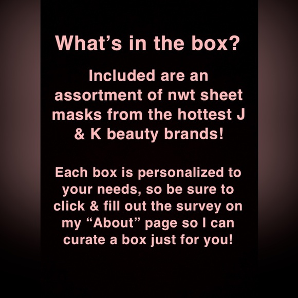 Korean & Japanese Sheet Mask Mystery Box! - Picture 2 of 5